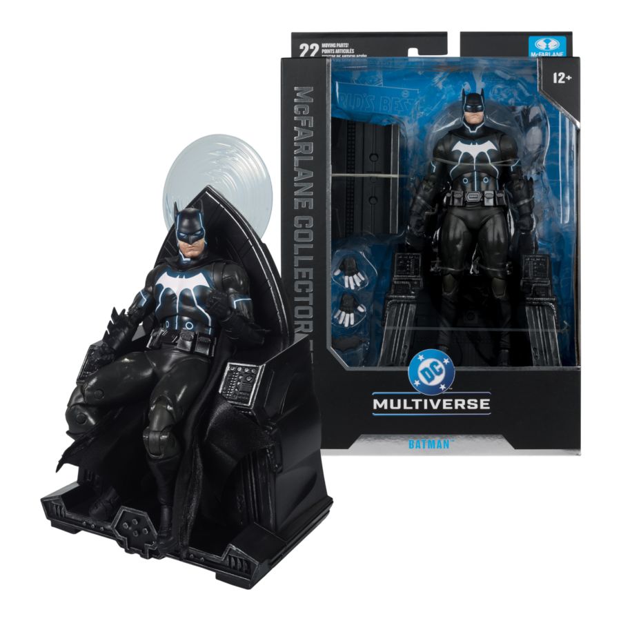 DC Comics - #47 Batman with Mobius Chair 7″ Collector Edition Figure