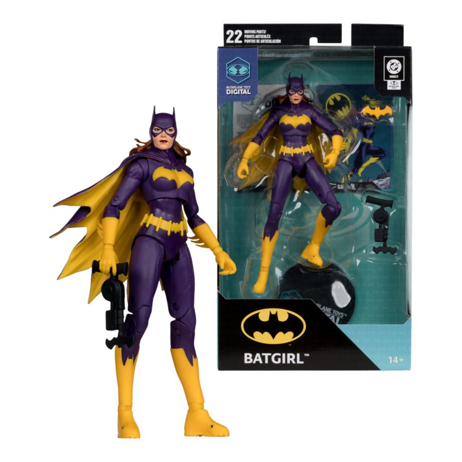 DC Comics - Batgirl (Purple Costume) Digital 7″ Figure