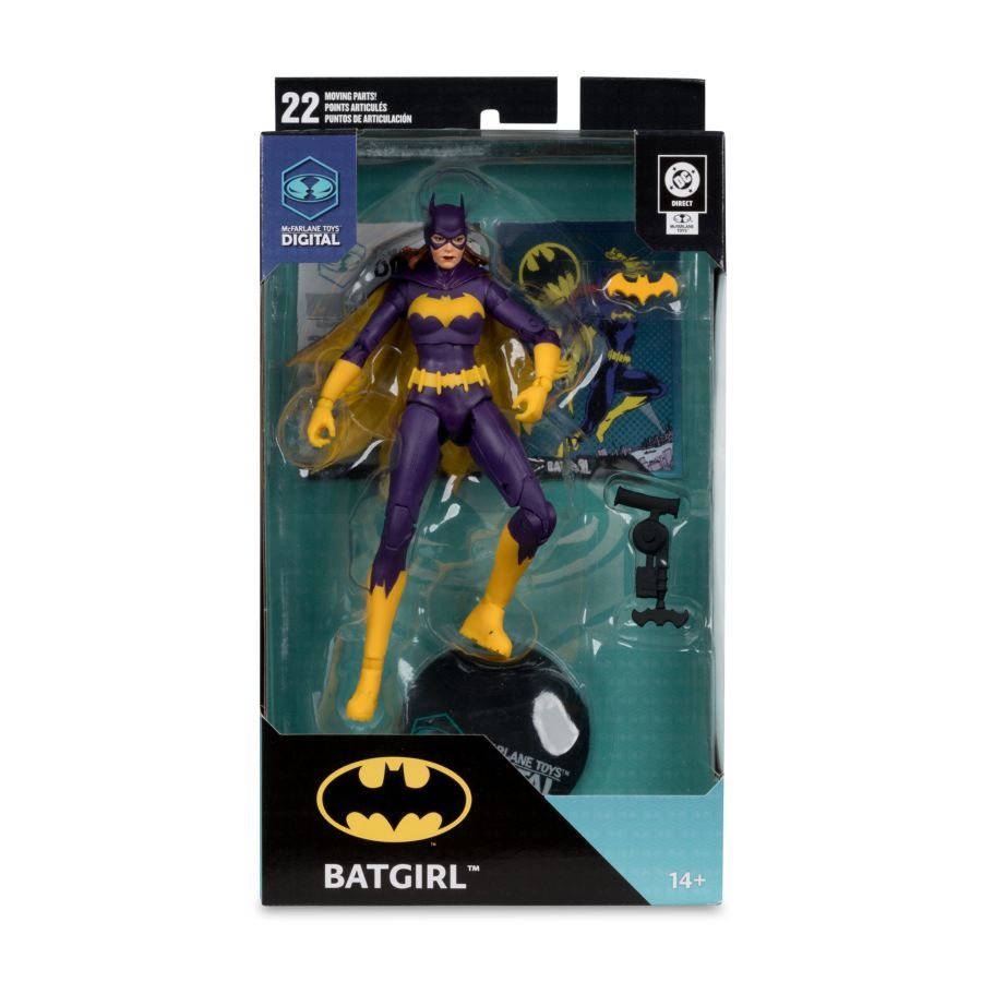 DC Comics - Batgirl (Purple Costume) Digital 7″ Figure