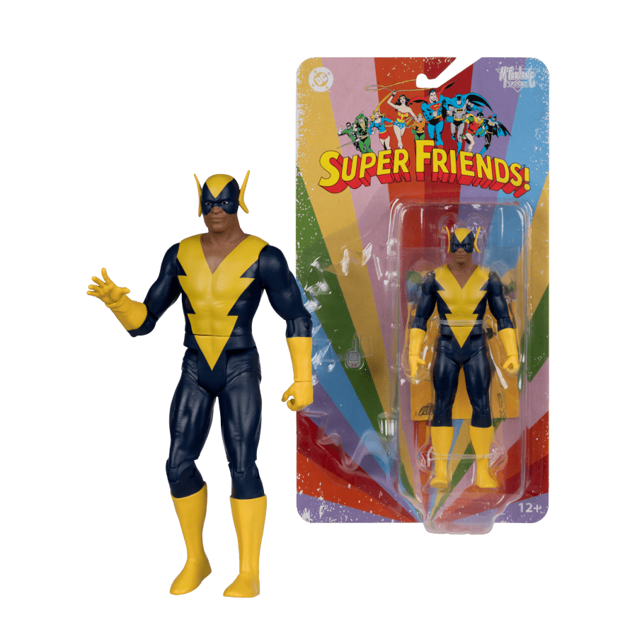 DC Comics - Black Vulcan Retro Super Friends 6″ Figure