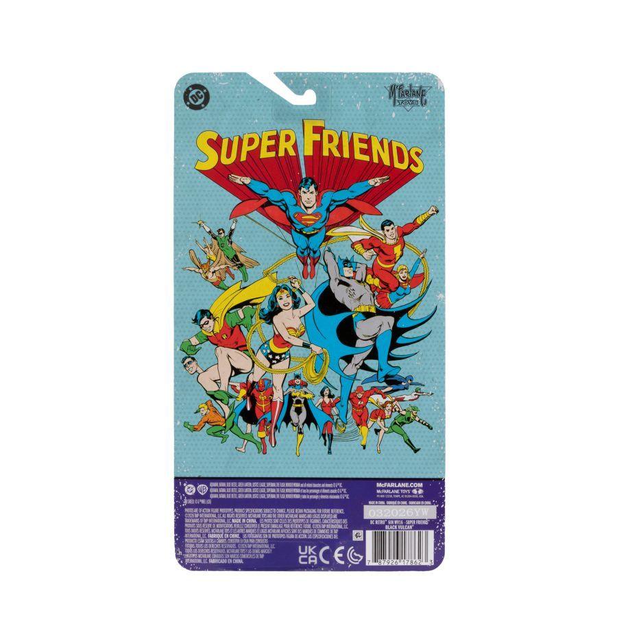 DC Comics - Black Vulcan Retro Super Friends 6″ Figure
