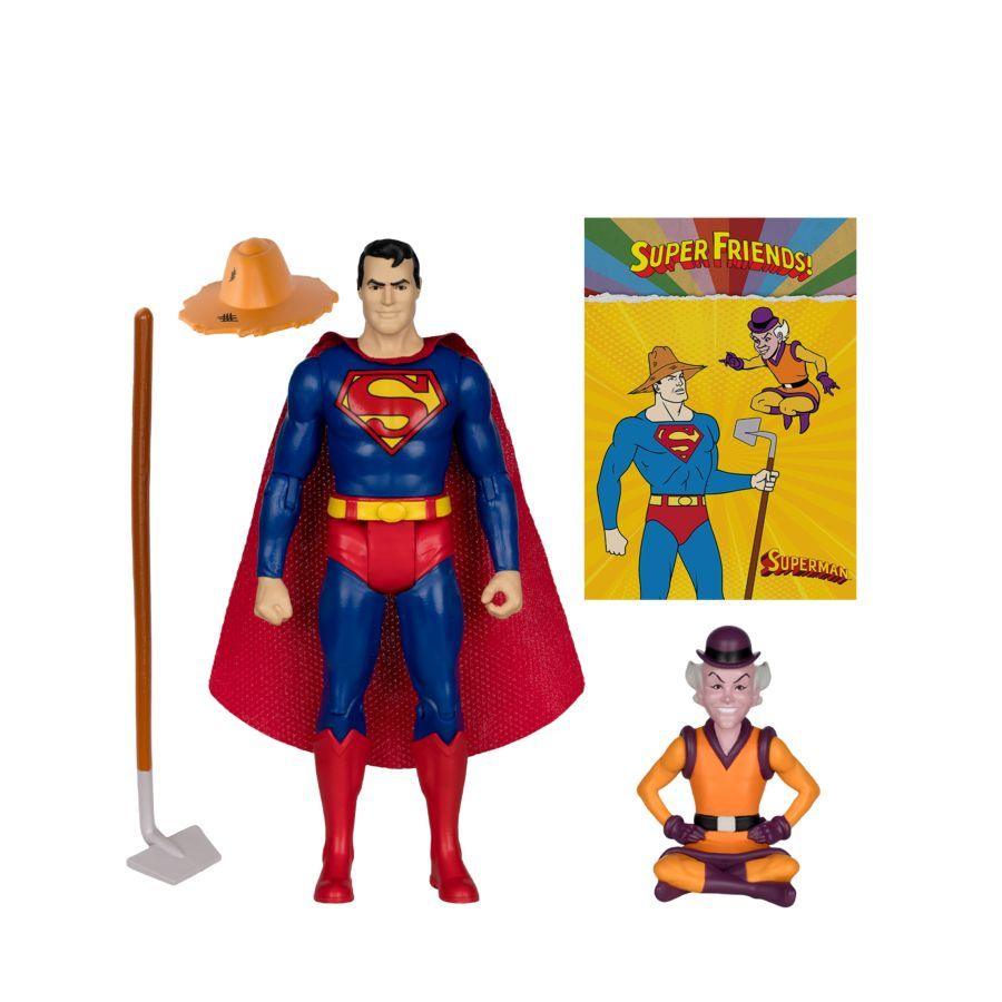 DC Comics - Farmer Superman And Mr Mxyzptlk Retro Super Friends 6″ Figure