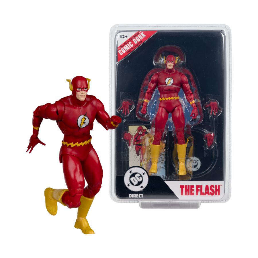 DC Comics - Barry Allen (Flash #123) Page Punchers 7″ Figure with Comic