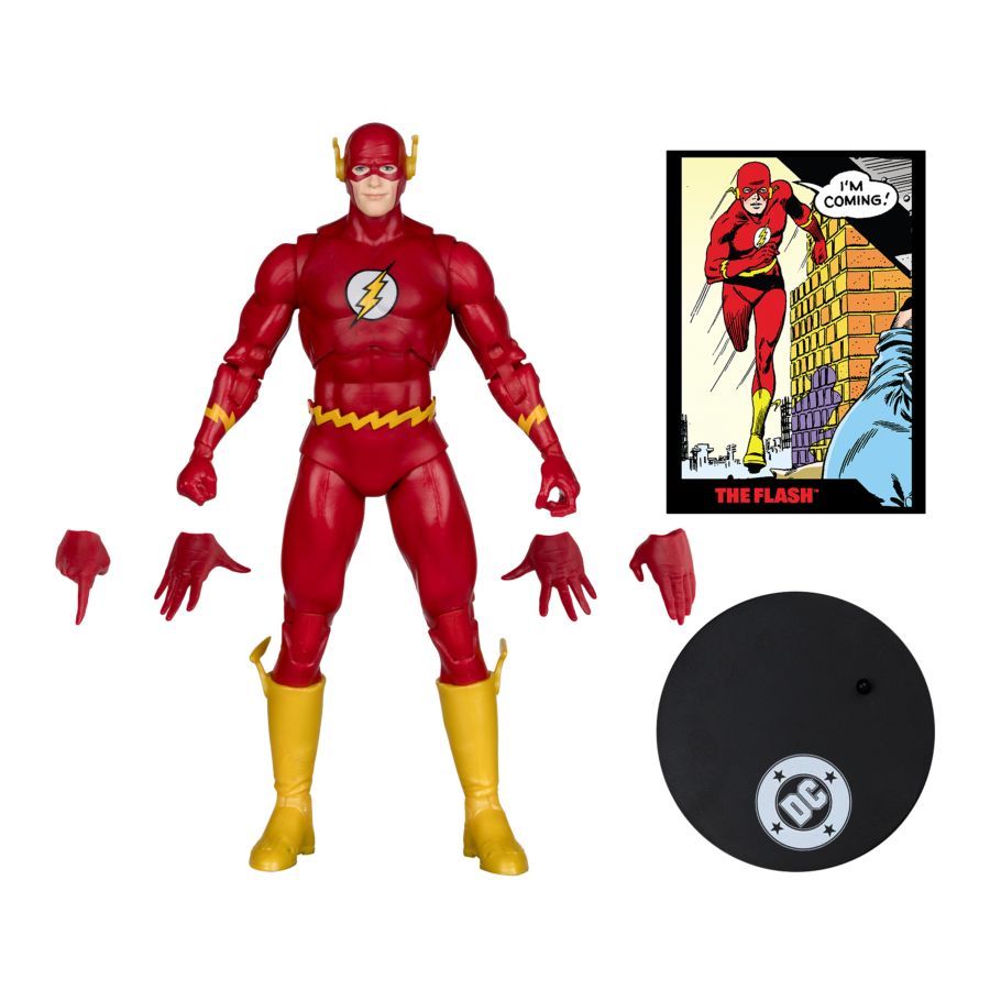 DC Comics - Barry Allen (Flash #123) Page Punchers 7″ Figure with Comic
