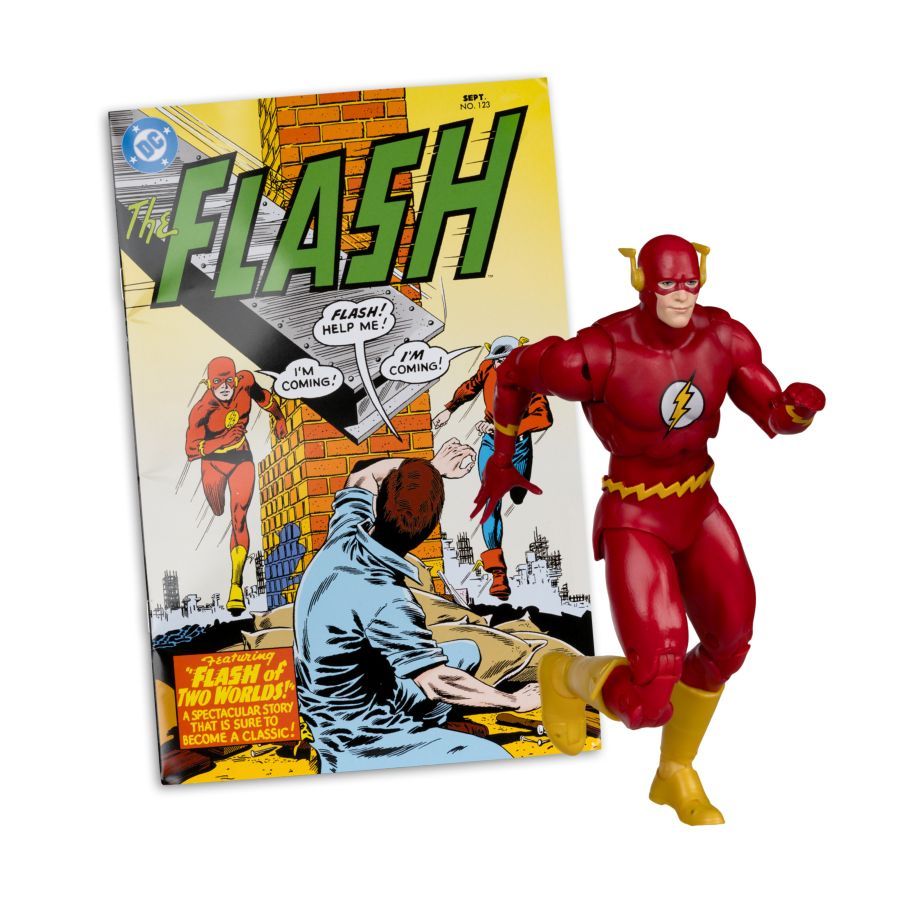 DC Comics - Barry Allen (Flash #123) Page Punchers 7″ Figure with Comic