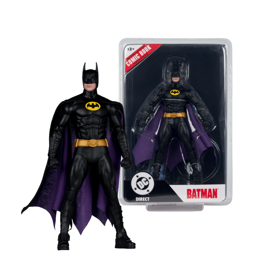 DC Direct - Batman (1989) Page Punchers 7″ Figure with Comic