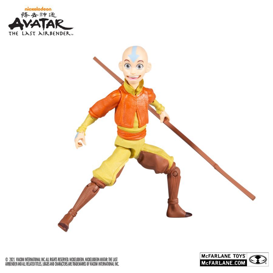Avatar: The Last Airbender - Aang 5″ Scale Action Figure