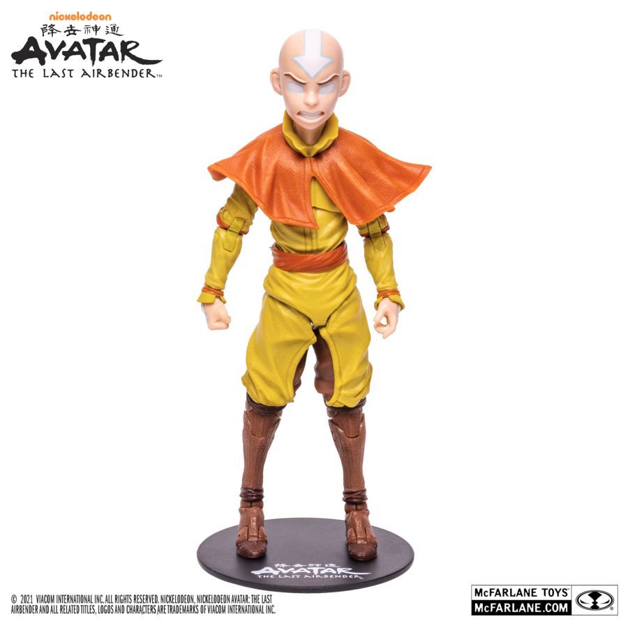 Avatar: The Last Airbender - Aang Avatar State Gold 7″ Figure