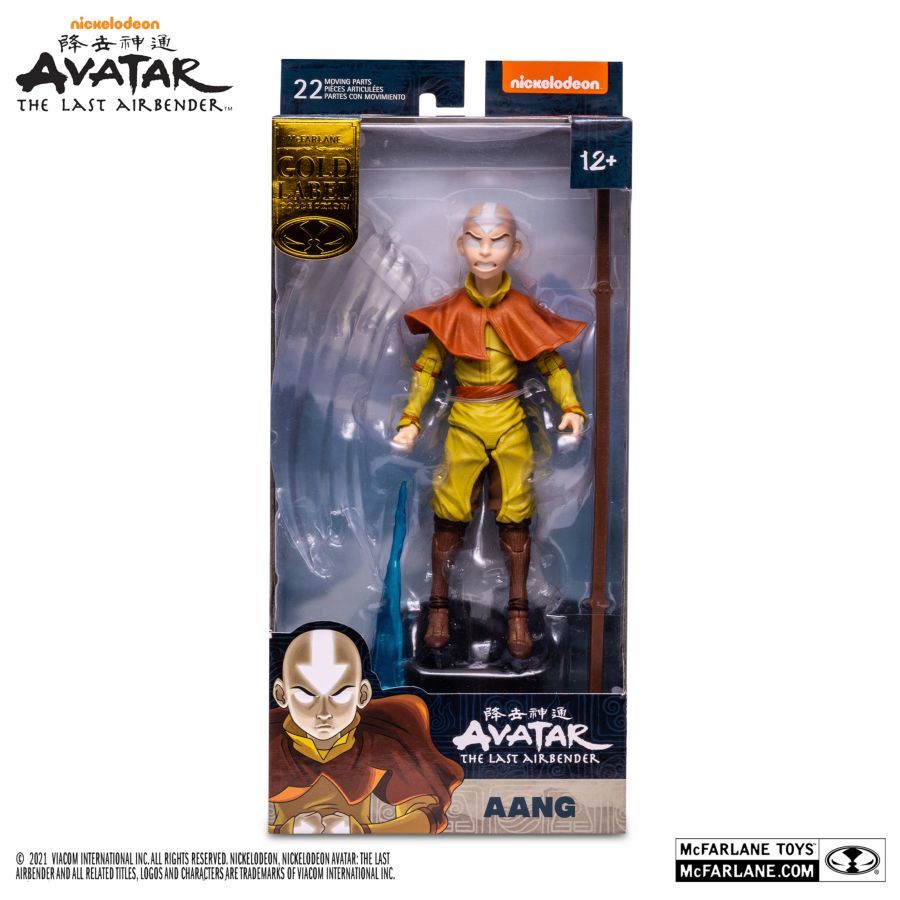 Avatar: The Last Airbender - Aang Avatar State Gold 7″ Figure