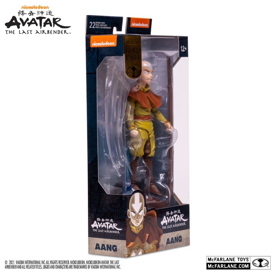 Avatar: The Last Airbender - Aang Avatar State Gold 7″ Figure