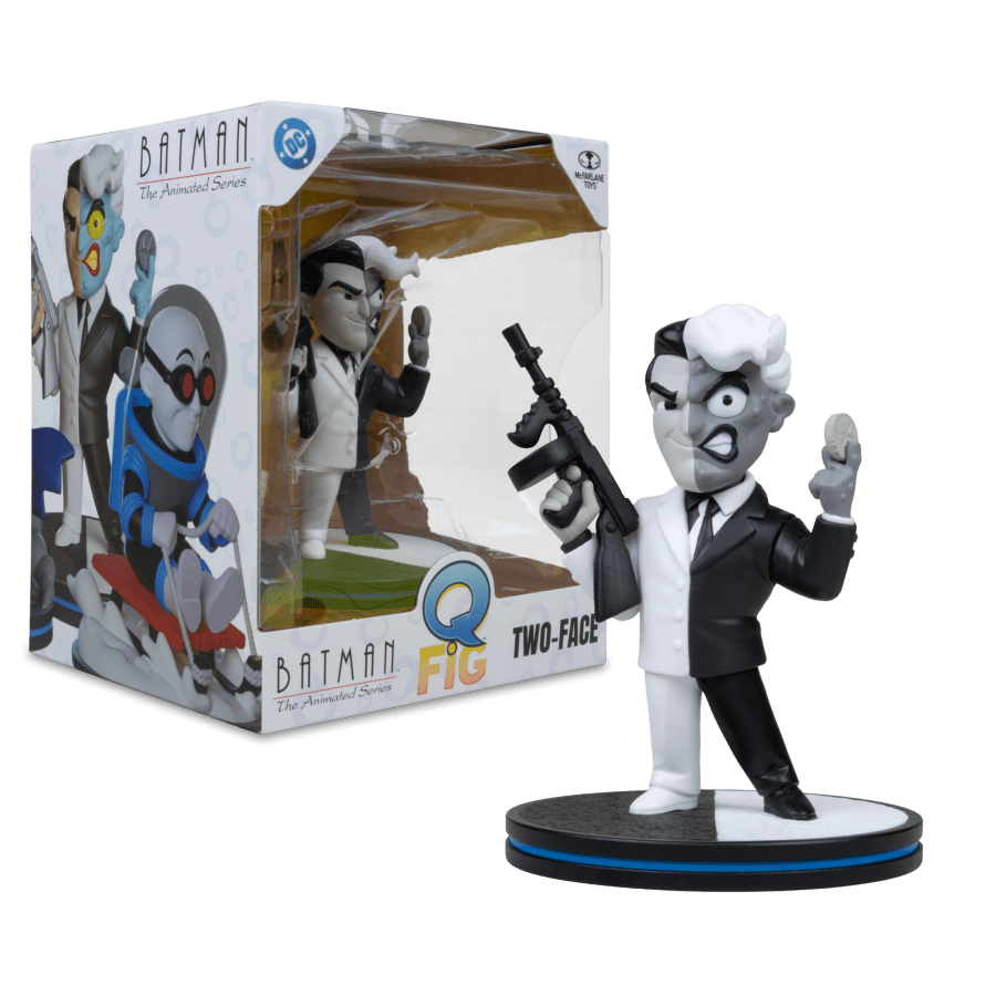 DC -Two Face (Noir) Variant Q-Fig Vinyl Figure