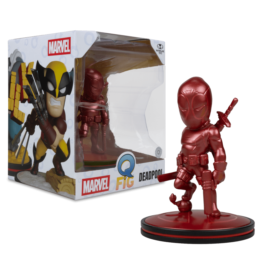 Marvel - Deadpool Metallic Variant Q-Fig Vinyl Figure