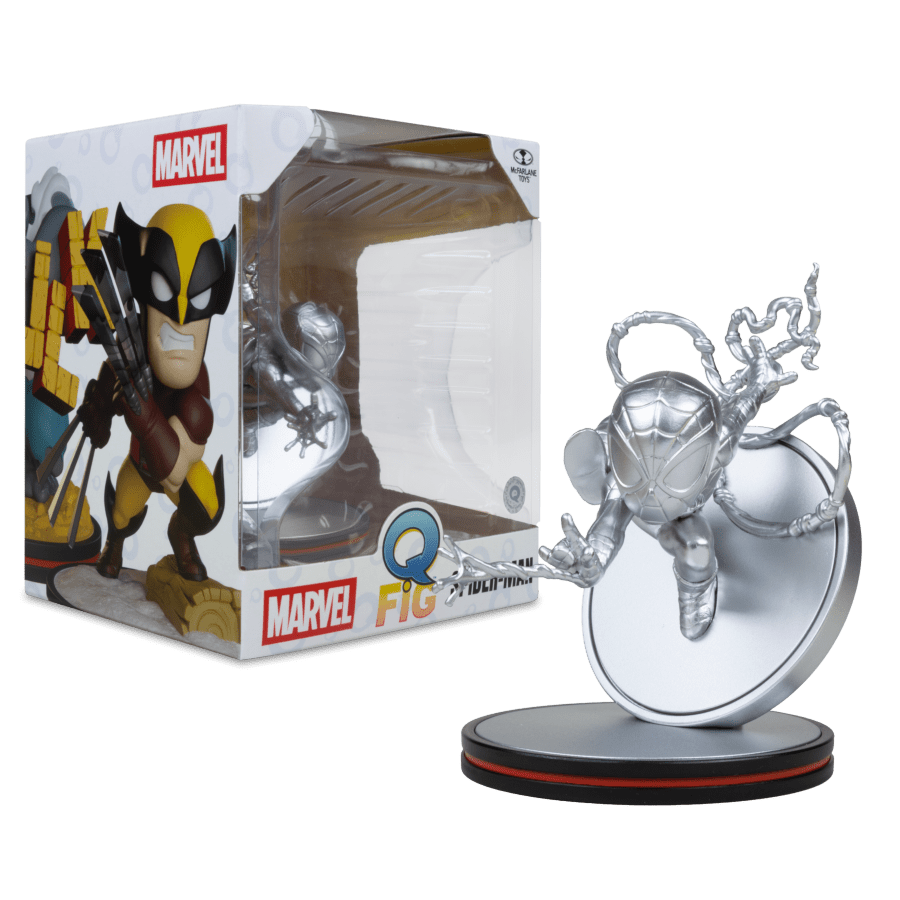 Marvel - Spider-Man Metallic Variant Q-Fig Vinyl Figure