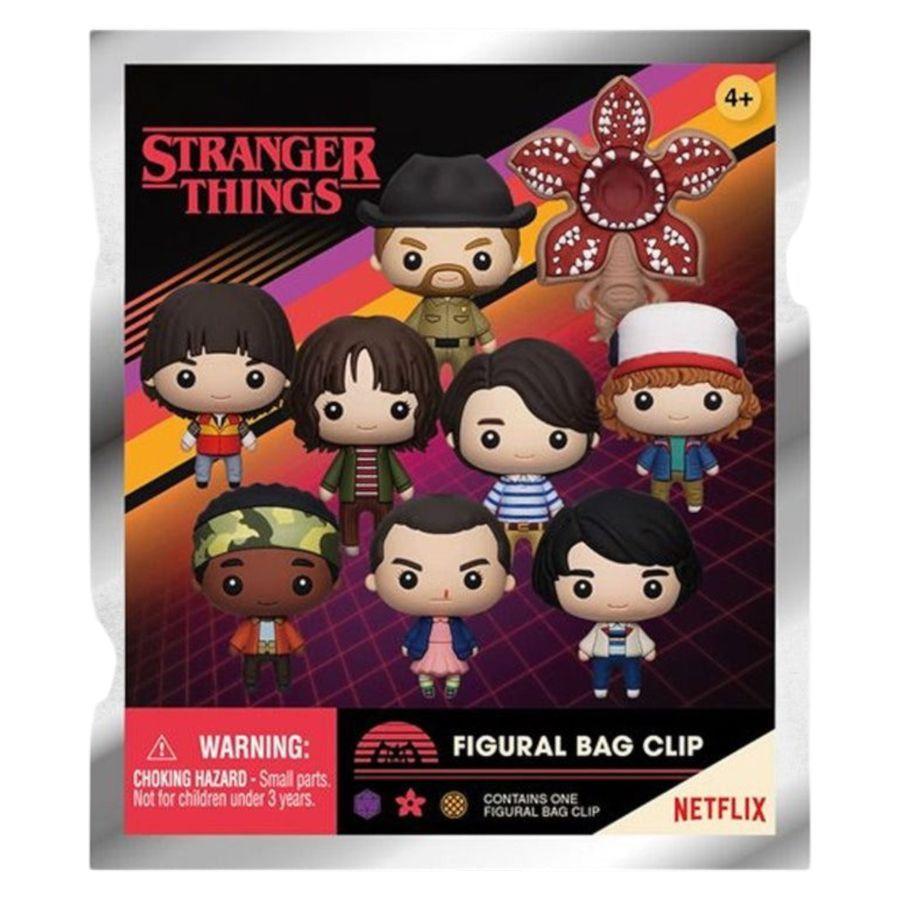 Stranger Things - 3D PVC Bag Clips (Series 1) (Display of 24)