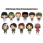 Stranger Things - 3D PVC Bag Clips (Series 4) (Display of 24)