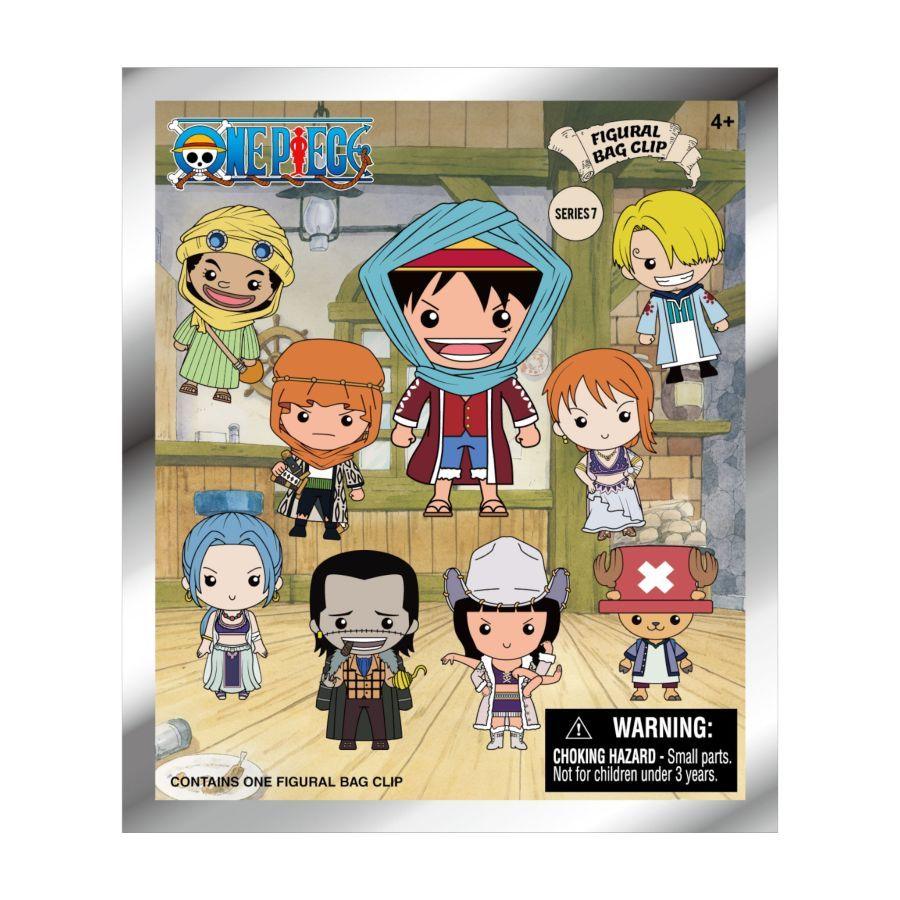 One Piece - 3D PVC Bag Clips Series 7 Blind Bag (Display of 24)