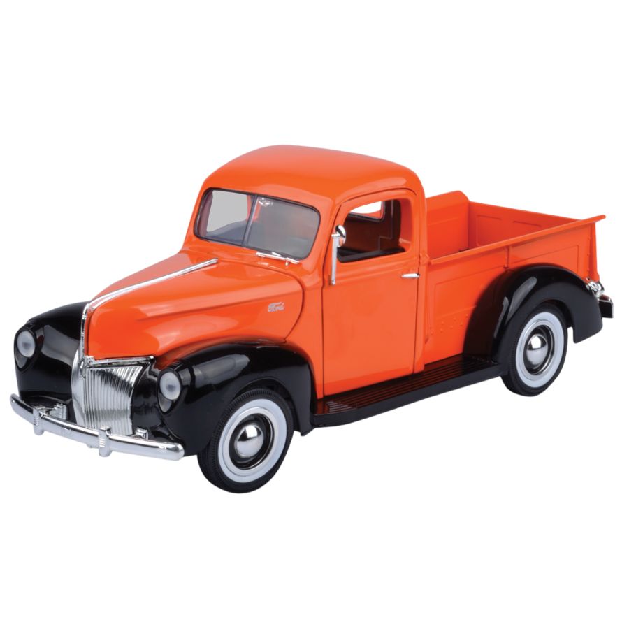 Timeless Legends - 1940 Ford Pickup [Orange] 1:18 Scale Diecast Vehicle