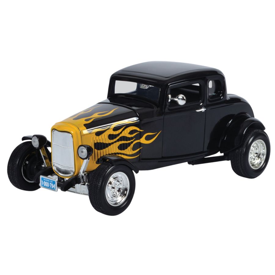 Timeless Legends - 1932 Ford Five-Window Coupe [Black] 1:18 Scale Diecast Vehicle