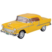 Timeless Legends - 1955 Chevy Bel Air (Convertible Soft Top) [Yellow] 1:18 Scale Diecast Vehicle