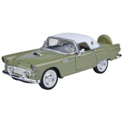 Timeless Legends - 1956 Ford Thunderbird (Hardtop) [Green] 1:24 Scale Diecast Vehicle