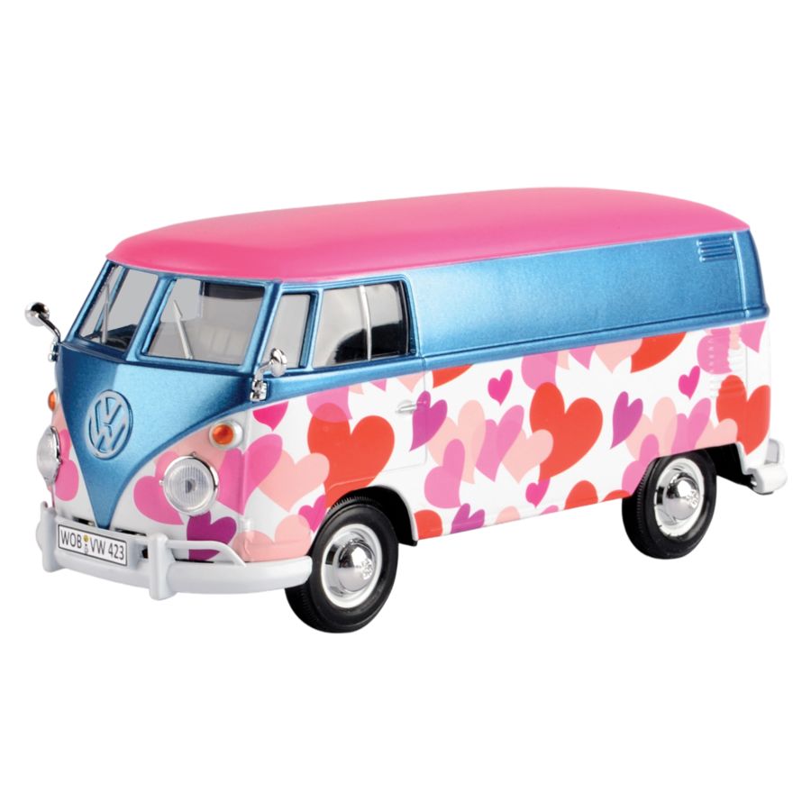 Volkswagen Collection - VW Type 2 (T1) Delivery Van (Love) 1:24 Scale Diecast Vehicle