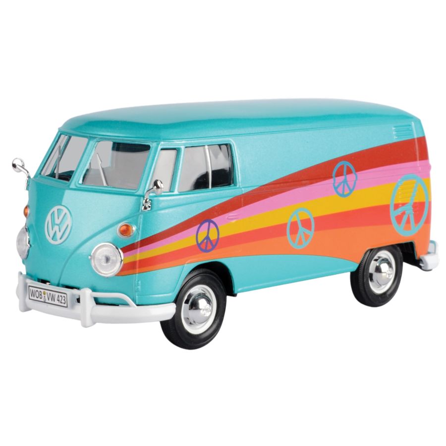 Volkswagen Collection - VW Type 2 (T1) Delivery Van (Peace) 1:24 Scale Diecast Vehicle