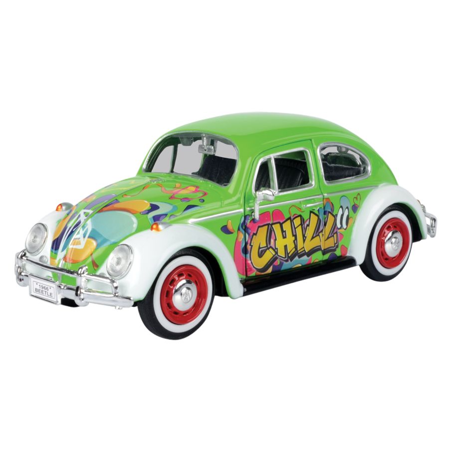 Volkswagen Collection - 1966 VW Beetle - Graffiti 1:24 Scale Diecast Vehicle