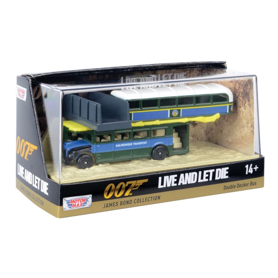 James Bond Collection - Live And Let Die (Double Decker Bus ) 3″ Diorama Set
