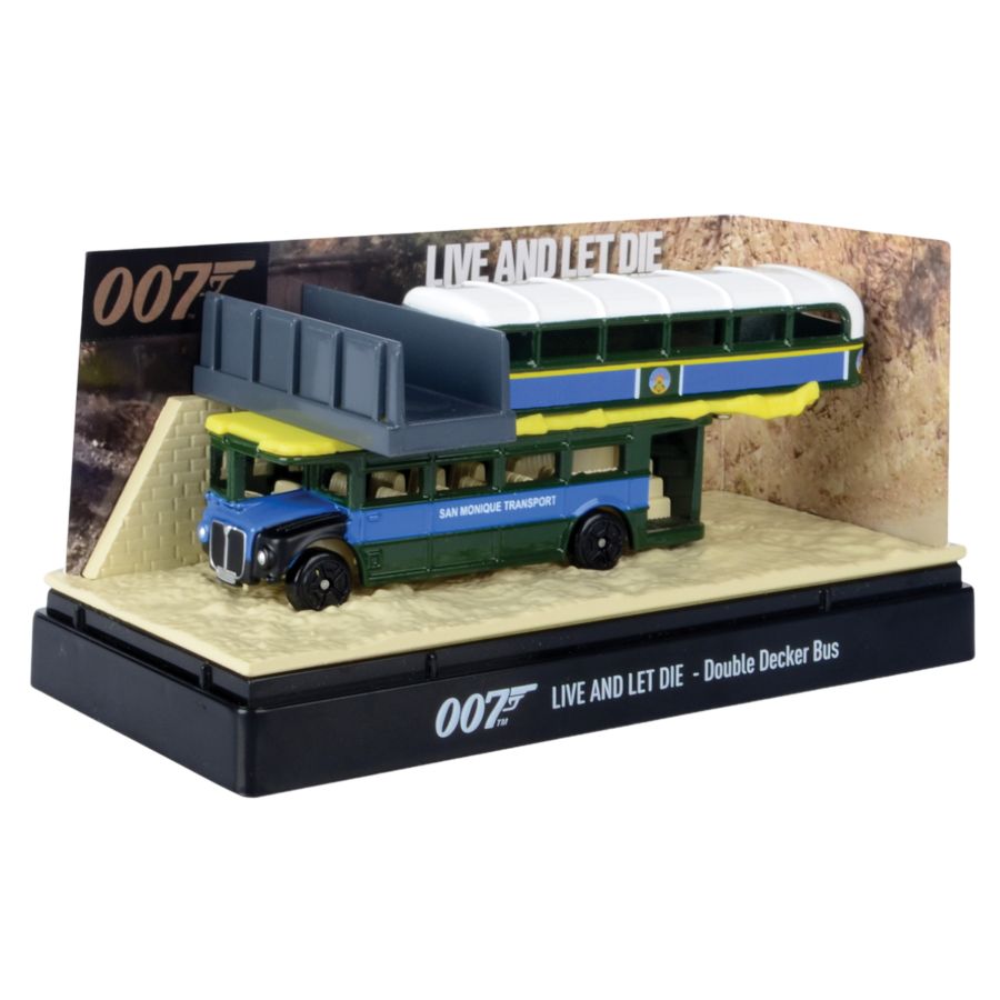 James Bond Collection - Live And Let Die (Double Decker Bus ) 3″ Diorama Set