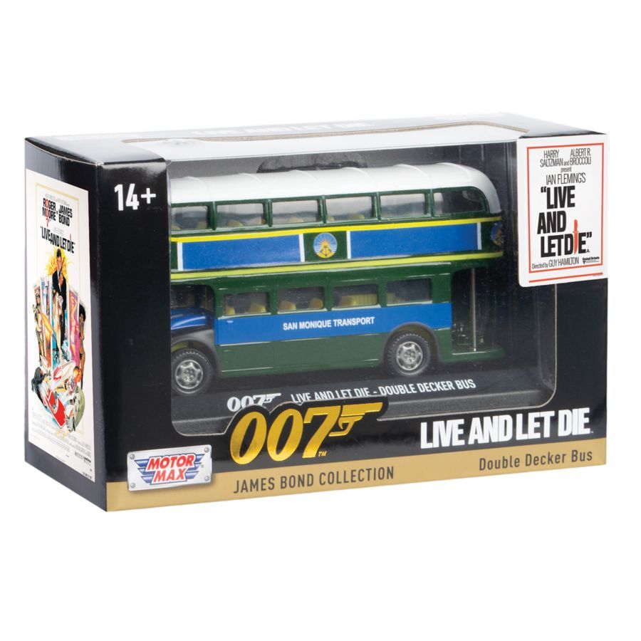 James Bond Collection - Double Decker Bus 5″ Diecast Vehicle