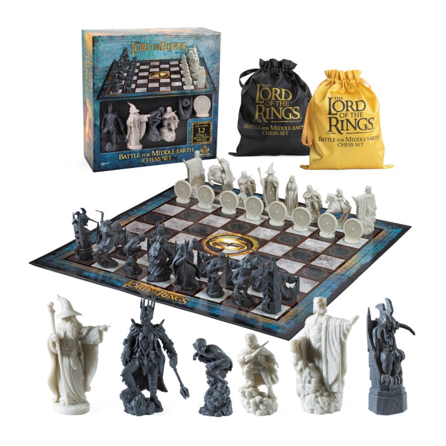The Lord of the Rings – Battle For Middle-earth Chess Set