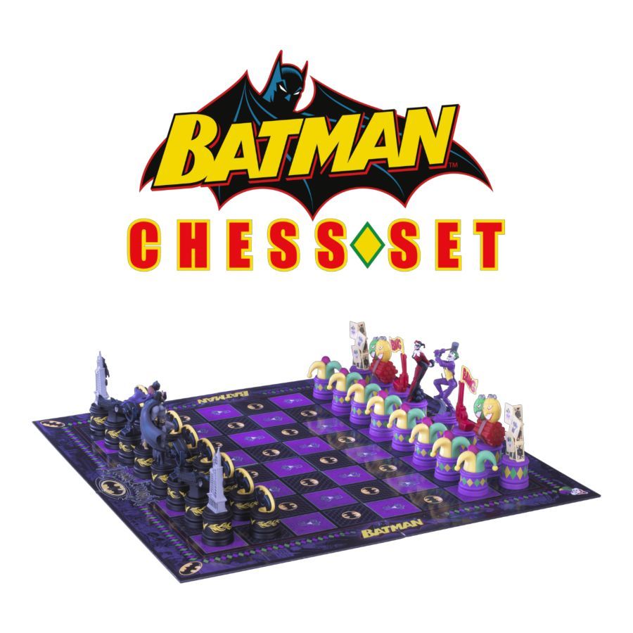 DC - Batman Dark Knight Vs Joker Chess Set