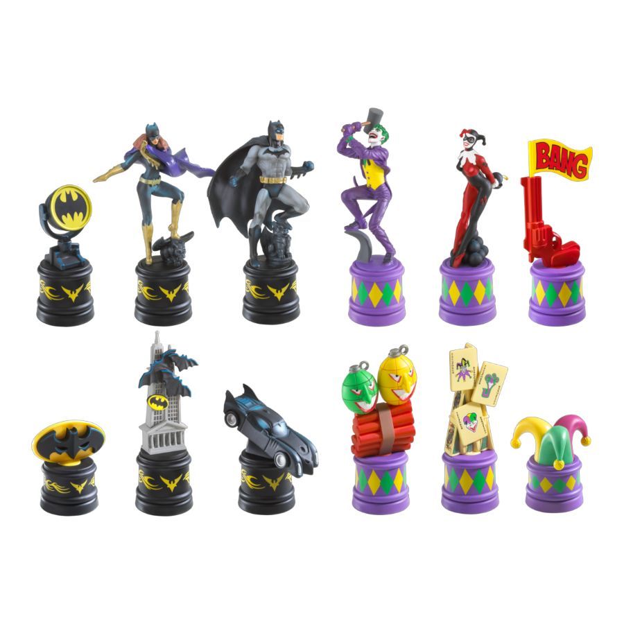 DC - Batman Dark Knight Vs Joker Chess Set