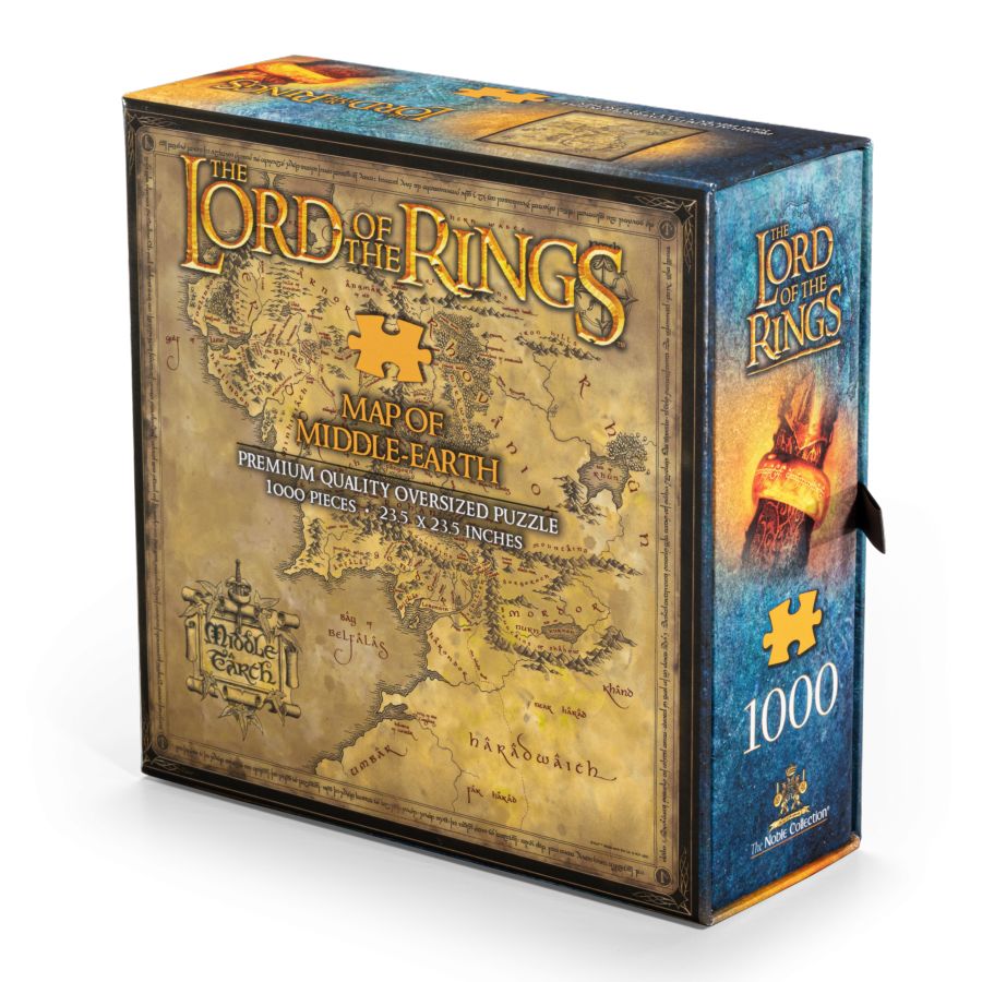 The Lord of the Rings - Map of Middle Earth 1000pc Puzzle