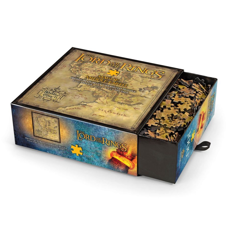 The Lord of the Rings - Map of Middle Earth 1000pc Puzzle