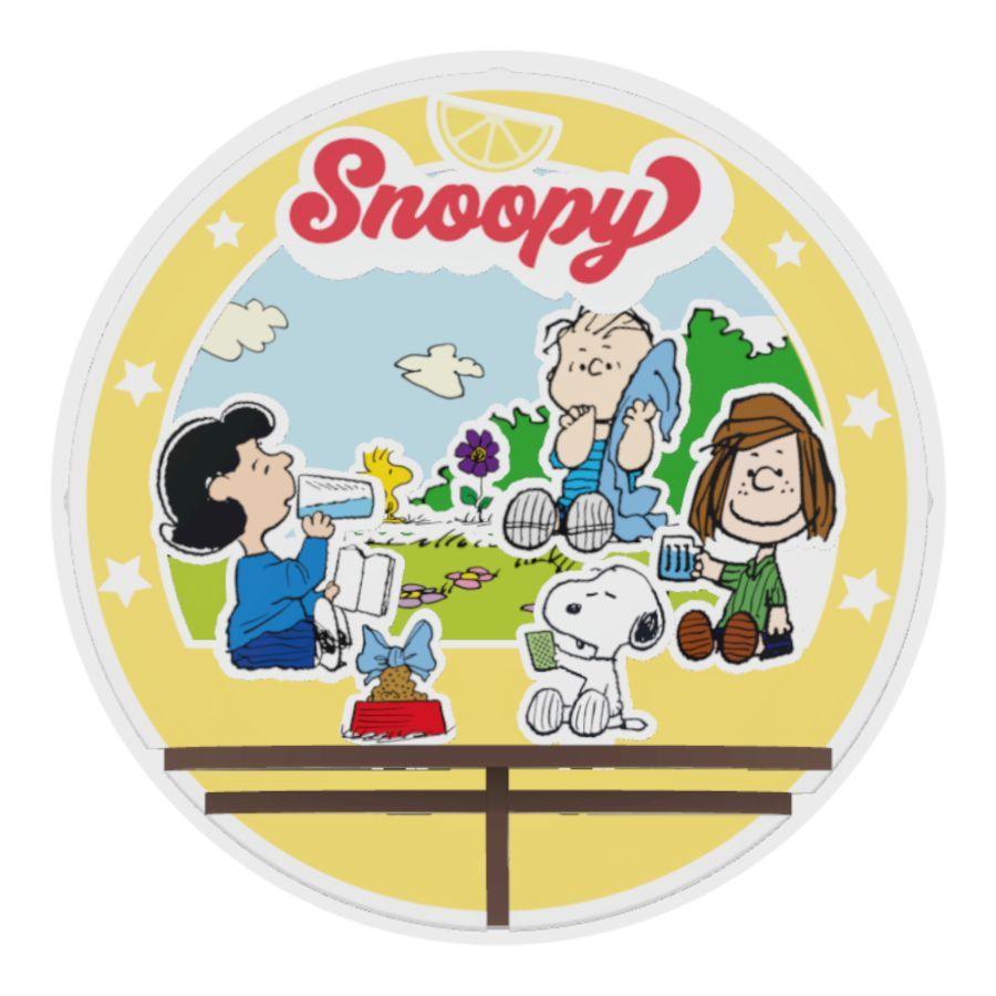 Peanuts - Snoopy Picnic Party Wooden Theatre (19 Pieces)