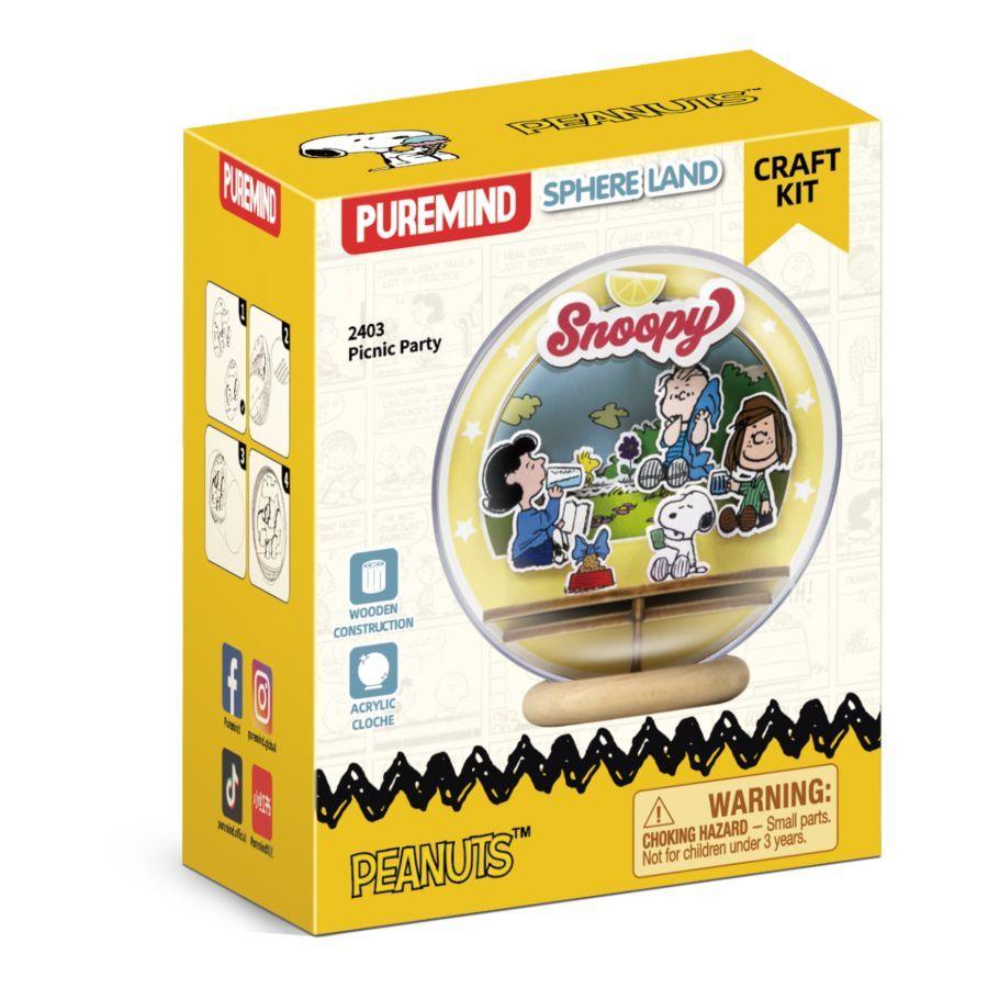 Peanuts - Snoopy Picnic Party Wooden Theatre (19 Pieces)