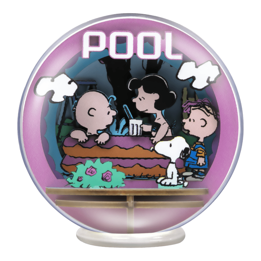 Peanuts - Snoopy Cool Pool Wooden Theatre (21 Pieces)