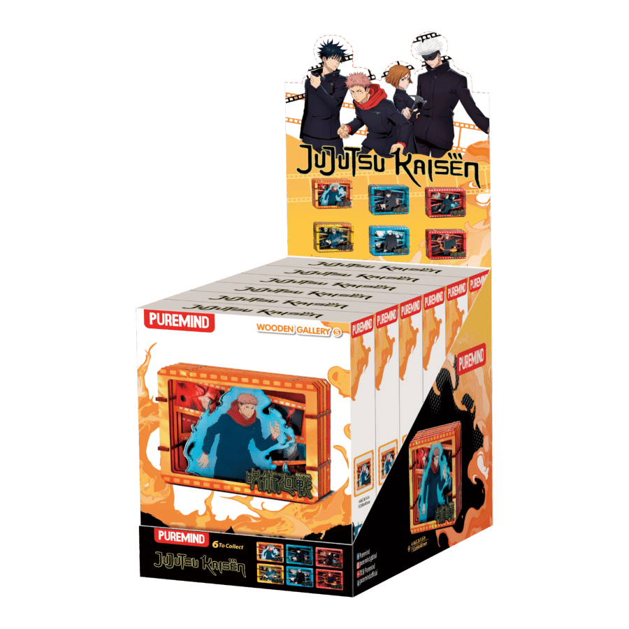 Jujitsu Kaisen - Film Frame Wooden Gallery-Blind Box (Display of 6)
