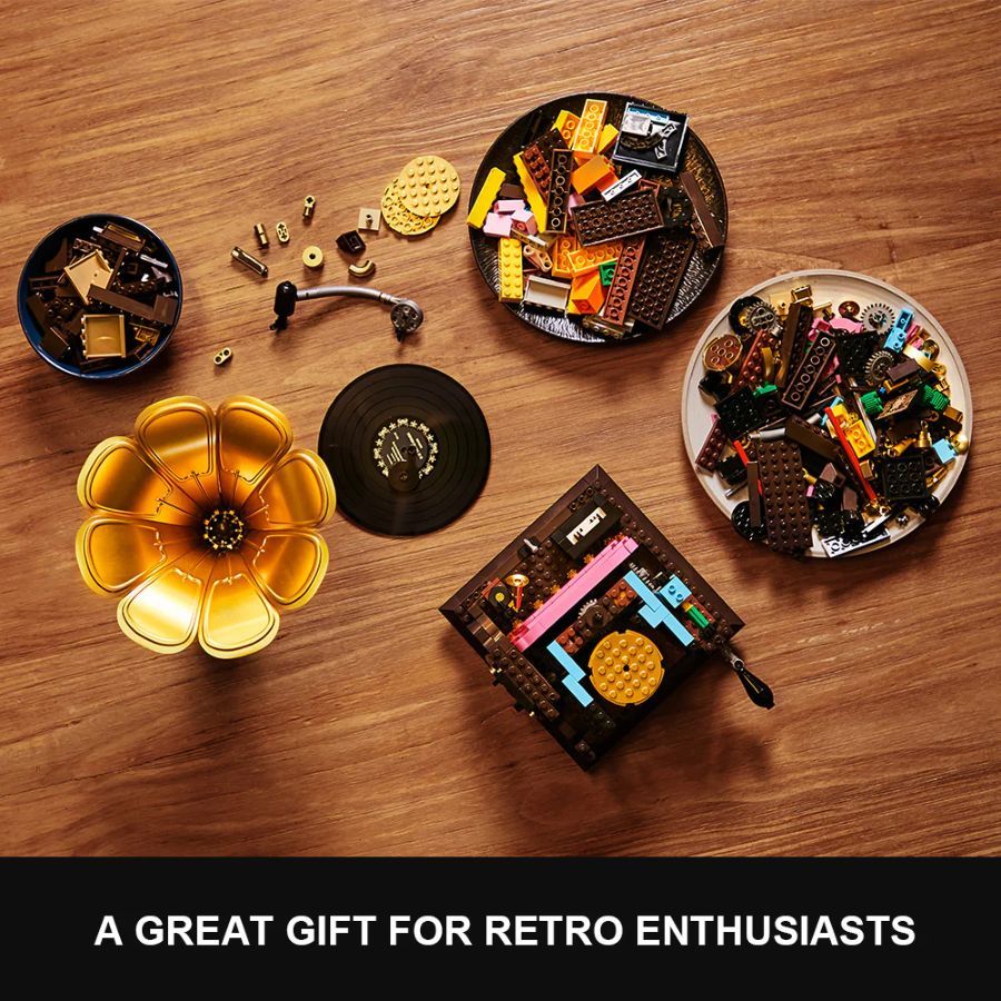 Retro Collection - Retro phonograph (646 Piece Kit)