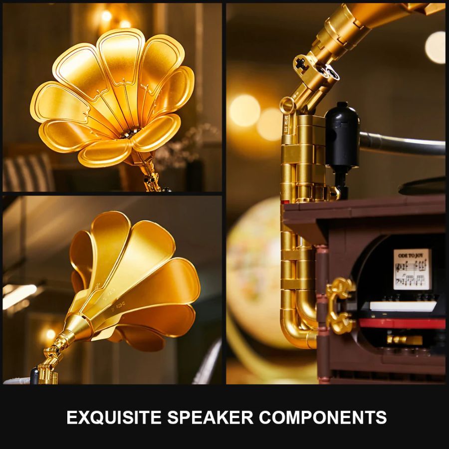 Retro Collection - Retro phonograph (646 Piece Kit)