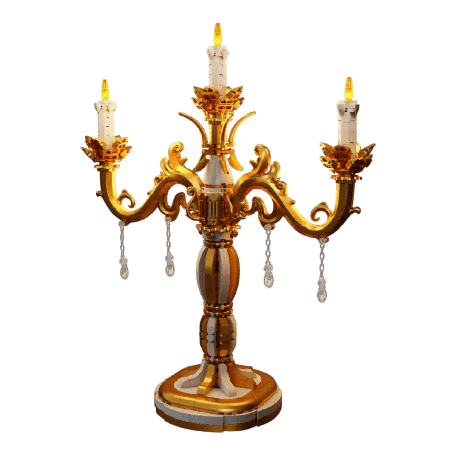 Retro Collection – Candle Holder Construction Set (593 Pcs)
