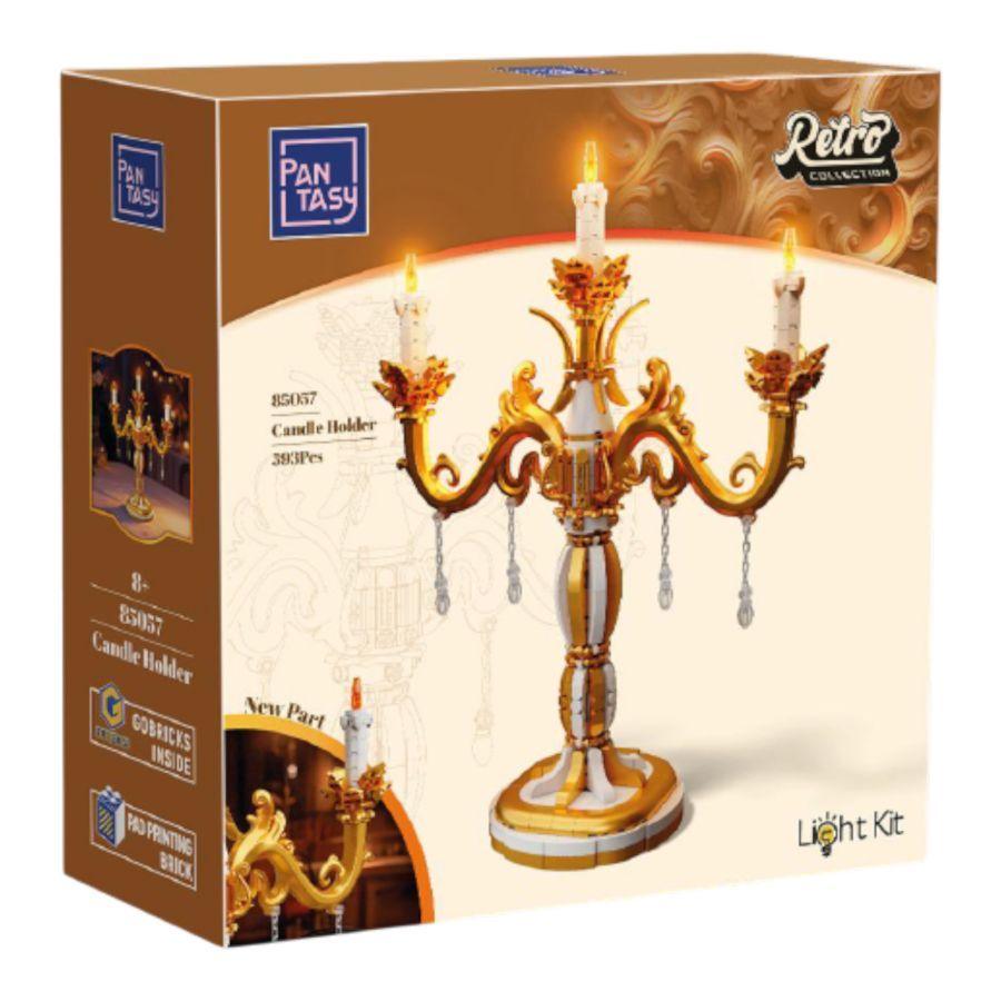 Retro Collection – Candle Holder Construction Set (593 Pcs)