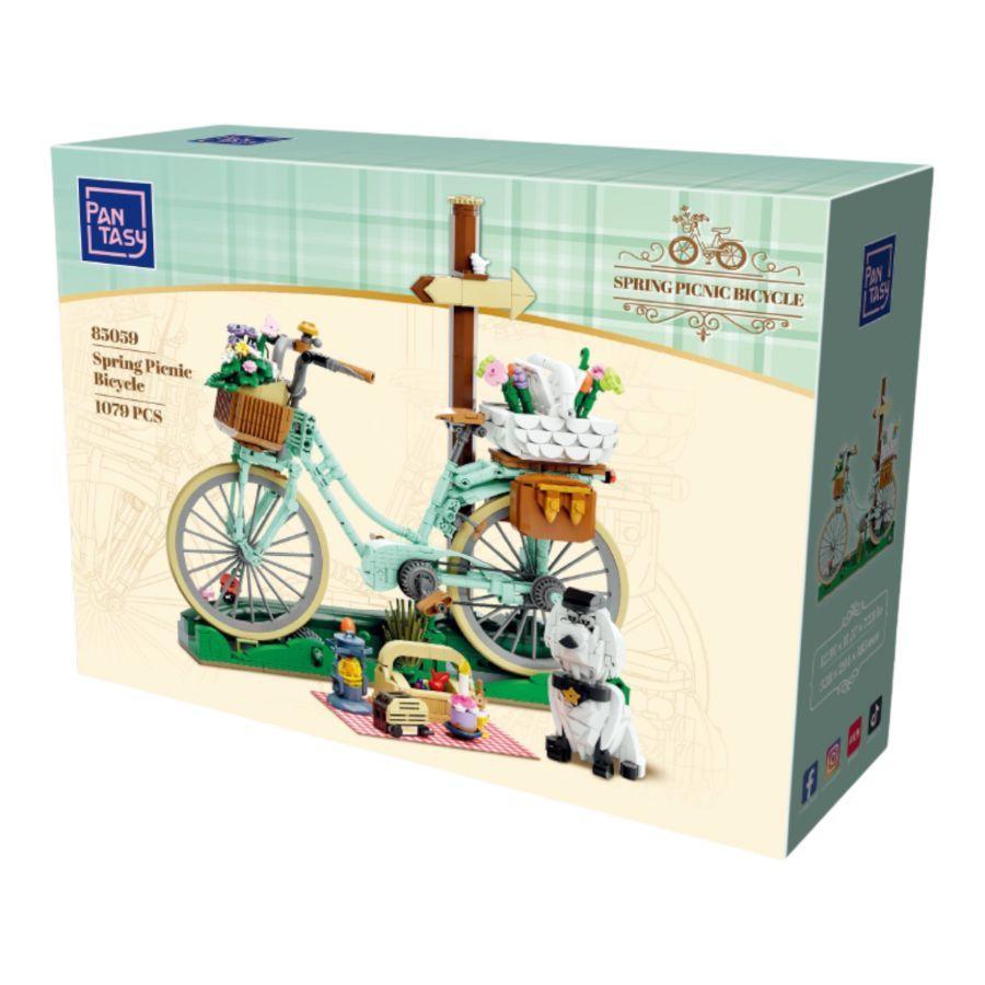 Spring Picnic Bicycle Construction Set (1079 Pcs)