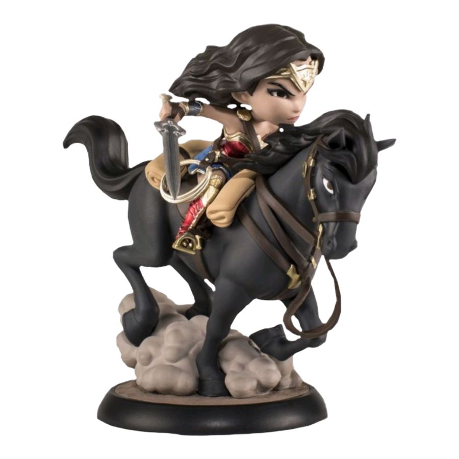 Wonder Woman Movie - Wonder Woman On Horse 6" Q-Fig SDCC 2017 Figure (Vinyl Figure)
