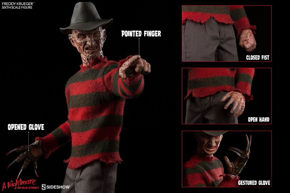 A Nightmare on Elm Street - Freddy Krueger 12″ 1:6 Scale Action Figure
