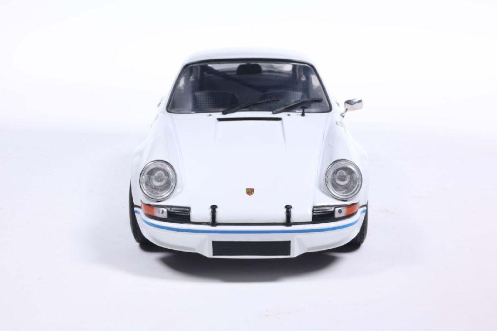 Solido - 1:18 1973 Porsche 911 RSR Blue Carrera Stripes Diecast Vehicle