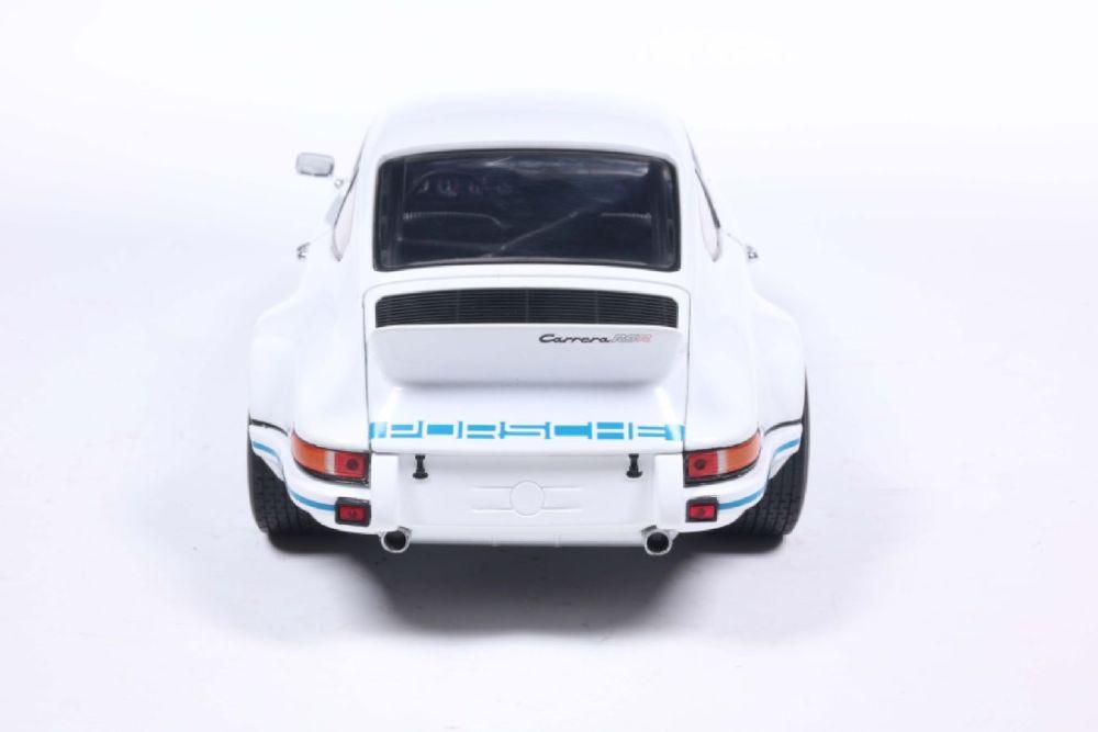 Solido - 1:18 1973 Porsche 911 RSR Blue Carrera Stripes Diecast Vehicle