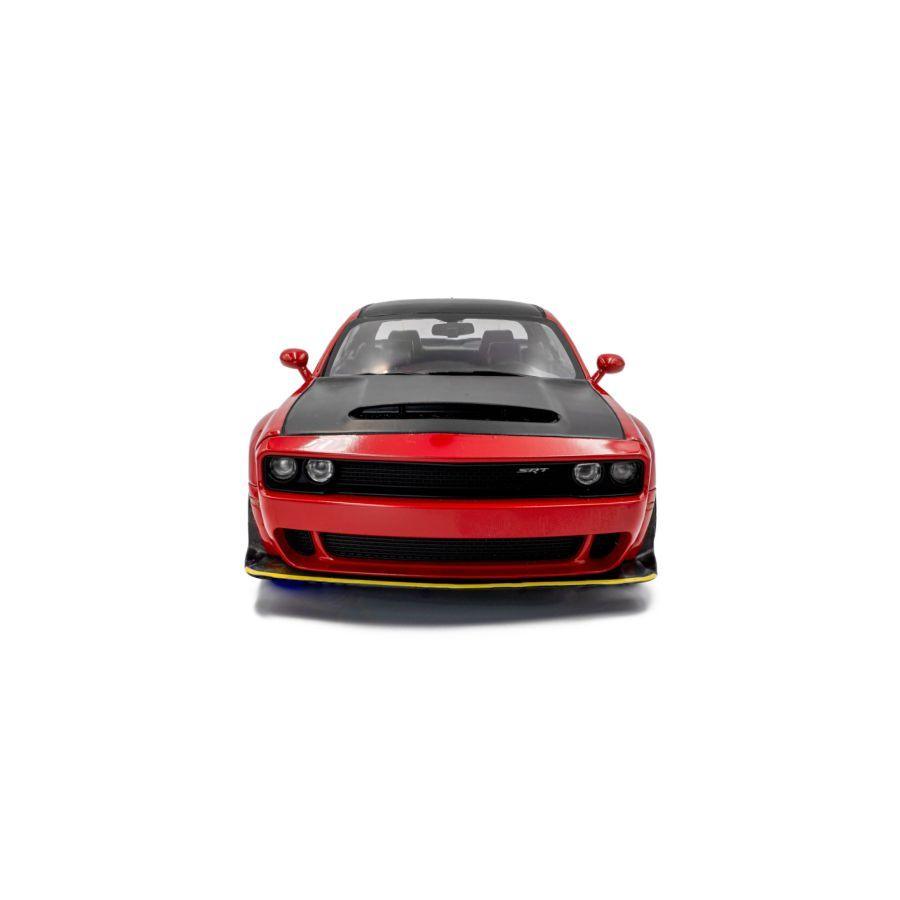 Solido - 1:18 2023 Dodge Challenger Demon TOR Red Diecast Vehicle