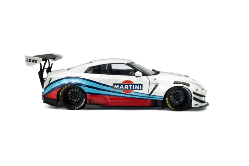 Solido - 1:18 Nissan GT-R (R35) W/ Liberty Walk Body Kit 2.0 M Diecast Vehicle
